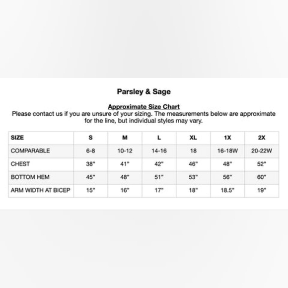 NEW! S Parsley & Sage Grape Button-Front Blouse with Bell Sleeves 4156 - Picture 8 of 8